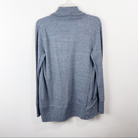 Athleta Pranayama Gray Wrap Cardigan Sz XS - Picture 8 of 10